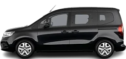Side view photo of Renault Kangoo E-Tech Electric (2022-…) on transparent background