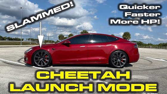 Video: FIRST TEST * Cheetah Launch Mode Testing &amp; Dash Cam Viewer Demonstration * Tesla Model S Performance