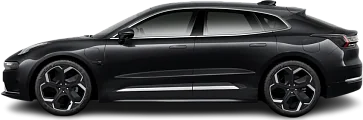 Side view photo of Zeekr 001 Performance AWD (2023-…) on transparent background
