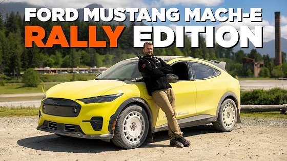 Video: NEW Mustang EV Rally Edition?! Ford Mach-E Rally Launch at DirtFish Rally School