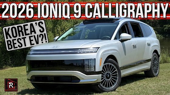 Video: The 2026 Hyundai Ioniq 9 Calligraphy Is An Edgy Supersized Family SUV With A Pixel Spaceship Vibe
