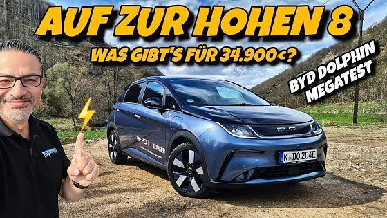 Video: BYD Dolphin Megatest. Viel günstiger als VW ID.3 und MG4. Reichweite Verbrauch uvm im Test.