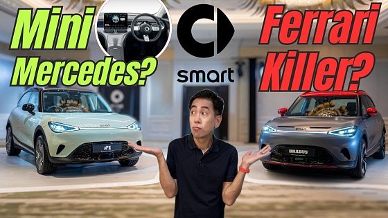Video: Smart #1 Pro+ and Brabus: The baby Mercedes is in Singapore!