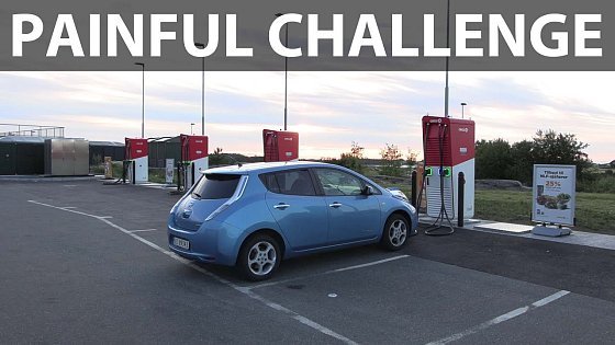 Video: Nissan Leaf 24 kWh 1000 km challenge part 1