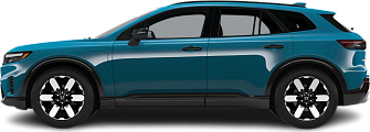 Side view photo of Honda Prologue FWD (2024-2025) on transparent background