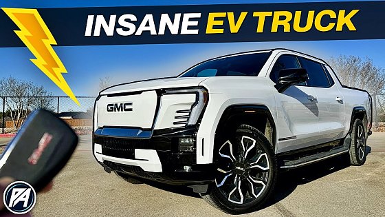 Video: Ultra-Impressive 2025 GMC Sierra EV Denali Max Range