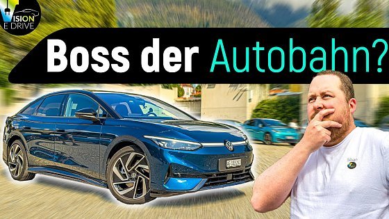 Video: Platzhirsch auf der Autobahn? - VW ID.7 Pro S im Langstreckentest!