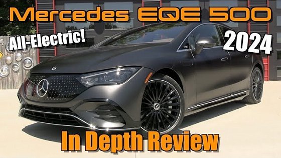 Video: 2024 Mercedes-Benz EQE 500 4Matic: Start Up, Test Drive & In Depth Review