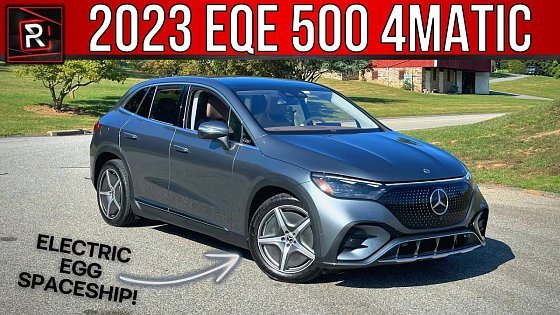 Video: The 2023 Mercedes Benz EQE 500 4Matic SUV Is An Egg-Shaped Electric GLE-Class