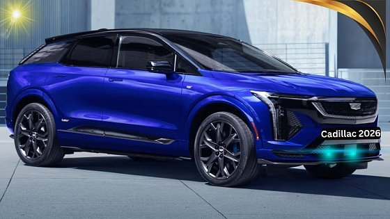 Video: 2025 Cadillac Optiq-V First Look at Interior & Exterior Photos of the New Electric V-Series SUV