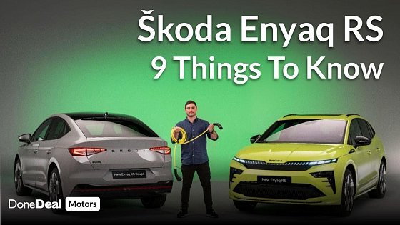 Video: 2025 Škoda Enyaq RS | 9 Things To Know | First Look