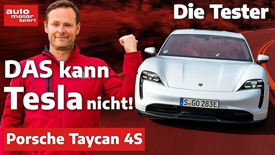 Video: Porsche Taycan 4S: DAS kann Tesla nicht! - Test | auto motor und sport