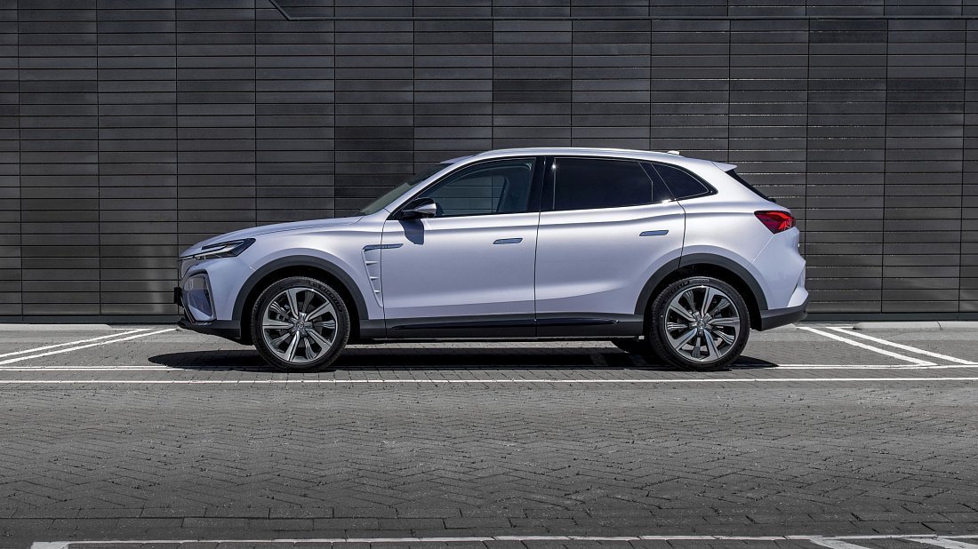 MG Marvel R Performance (2021-…) side profile, silhouette, doors, wheels, exterior
