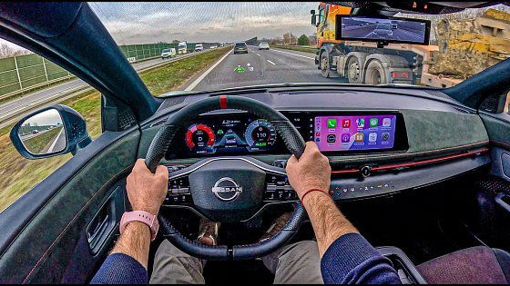 Video: New 2026 Nissan ARIYA Nismo (e-4ORCE 435 HP) | POV Test Drive #2641 | Joe Black