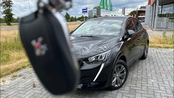 Video: 2021 Peugeot e208 Allure 50 kWh 136 hp | Black Perla Nera 