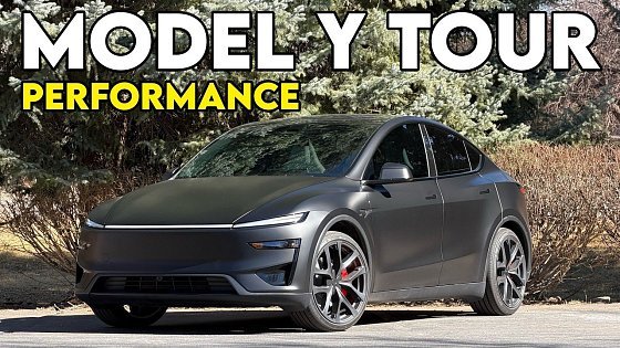 Video: Full Tour of my 2026 Model Y Performance!