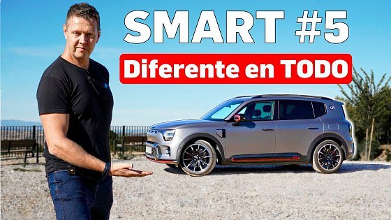 Video: PRUEBA: Smart #5 - Coche ELÉCTRICO SUV Espectacular