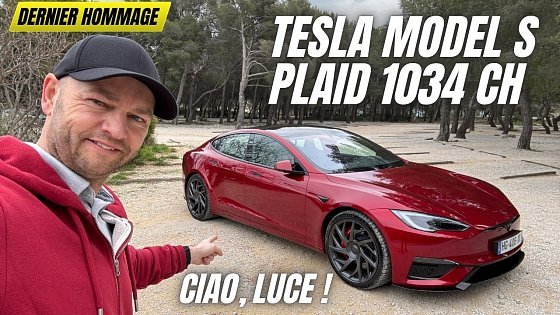 Video: Dernier essai Tesla Model S Plaid 1034 ch : CIAO, LUCE !