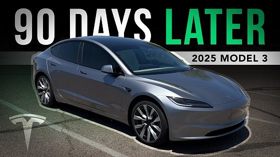Video: 2025 Tesla Model 3 | 90 Days Later: FSD, Charging & Daily Driving