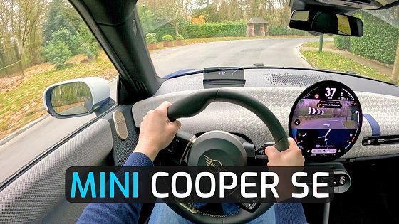 Video: 2025 MINI COOPER SE ELECTRIC 218 HP POV TEST DRIVE
