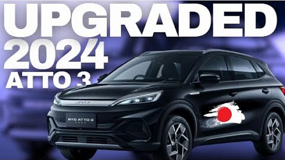 Video: BYD Introduces Upgraded 2024 Atto 3 Electric Vehicle in Japan