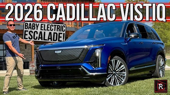 Video: The 2026 Cadillac VISTIQ Is An Ambitious Baby Escalade SUV For Today’s Modern Families