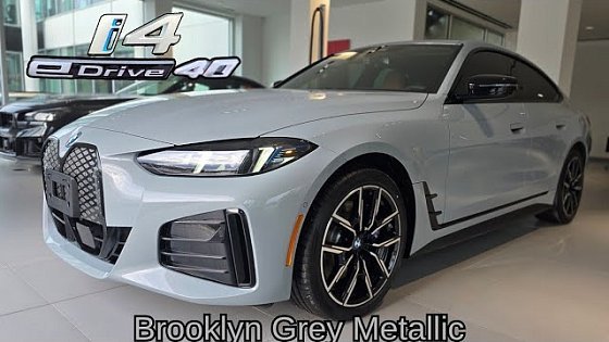 Video: FIRST LOOK! 2026 BMW i4 eDrive40 Brooklyn Grey Metallic on Cognac #bmw #i4 #g26 