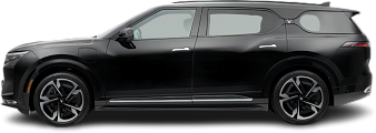 Side view photo of VinFast VF 9 Plus (2024-…) on transparent background