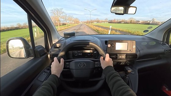 Video: 2026 Toyota ProAce City Verso (1.5 D-4D | 102 hp) - POV Walkaround & Drive