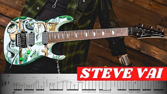 Video: A Guitar Line So SMART It Should Have a PhD!!! STEVE VAI