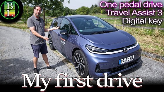 Video: My first drive in the NEW VW Id.3 Neo (New software, One pedal drive,...)