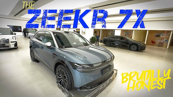 Video: Zeekr 7X 2025 Review: Fastest Charging EV, 615 km Range & Premium Tech in 2025?