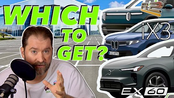 Video: Volvo EX60 vs Rivian R2 vs BMW iX3 - Complete Analysis