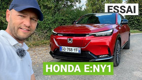 Video: Essai Honda e:Ny1 : le HR-V électrique tente de suivre la clique !