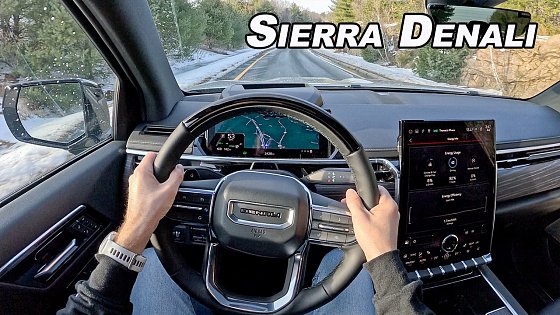 Video: 2025 GMC Sierra EV Denali Max - Driving the 760hp Pickup with 460mi of Range (POV Review)