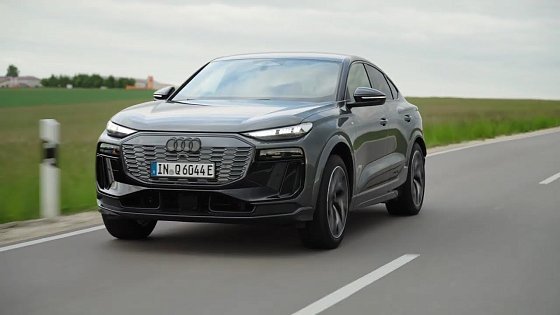 Video: 2026 Audi Q6 Sportback e-tron Daytona gray