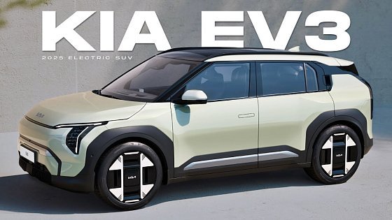 Video: 2025 Kia EV3: All-Electric SUV with Bold Design, Long Range &amp; Advanced Tech | Luxury Electric SUV