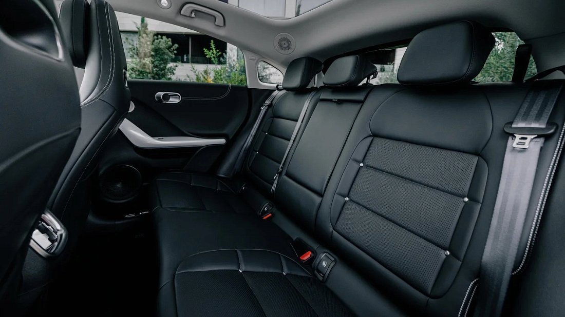 Smart #3 Pro+ (2024-…) rear seats, back seats, passenger seats, legroom, headroom, interior