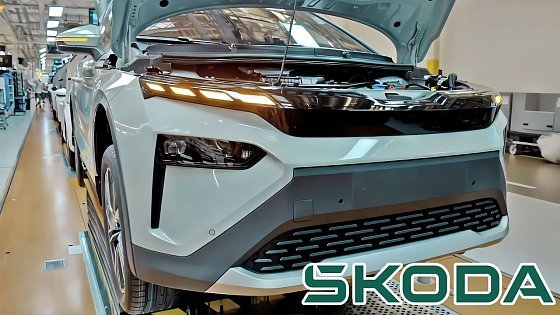 Video: Škoda Elroq production - this is how they make it | Czech Republic |