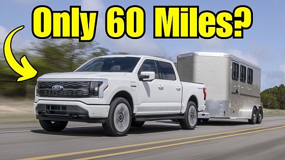 Video: Ford F-150 Lightning Review | The Truth About Towing & Range