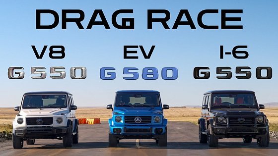 Video: G550 vs G580 vs G550 + OFF-ROAD DRAG RACE...