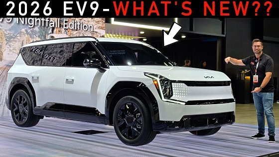 Video: 2026 Kia EV9 Nightfall -- Do UPGRADES for 2026 Make You Forget Telluride??