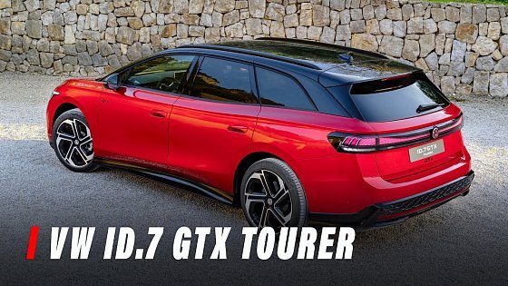 Video: First Look At The 335-HP VW ID7 GTX Tourer, A Hot EV Wagon