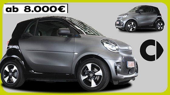 Video: Smart EQ fortwo – Stadtflitzer ab 8.000€ - Günstig | Elektro | Test | Parken | Gebraucht | Preis
