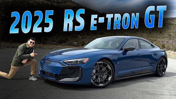 Video: 2025 Audi RS e-tron GT Performance | The Insanely Quick Audi Flagship