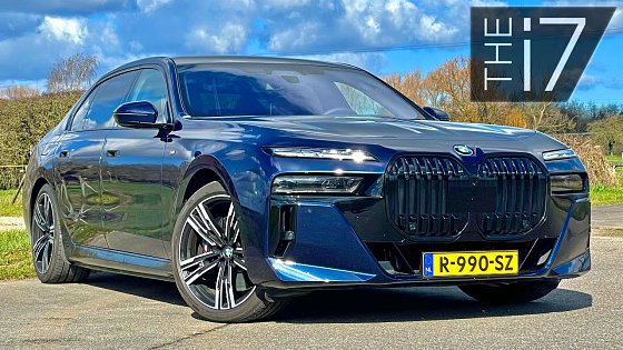 Video: 2023 BMW 7 SERIES i7 xDrive60 REVIEW on AUTOBAHN & Passenger Experience w/ CINEMA SCREEN