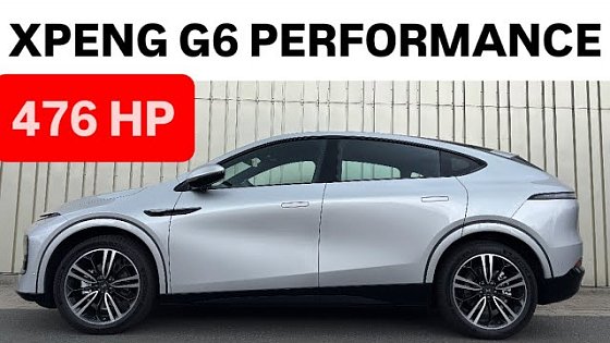 Video: XPENG G6 Performance TOP SPEED DRIVE ON GERMAN AUTOBAHN / Acceleration / Maxium Energy Consumption
