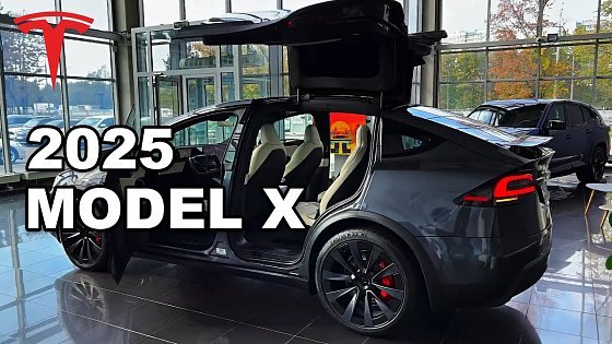 Video: 2025 Tesla Model X Plaid Interior - A Deep Dive Into Every Function!