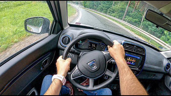 Video: 2021 Dacia Spring [Electric 44 HP] |0-100| POV Test Drive #832 Joe Black