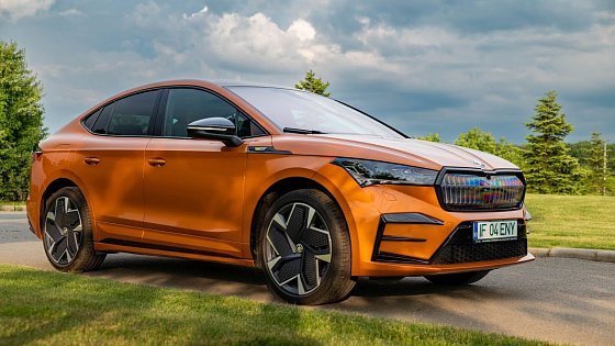 Video: 2023 Skoda Enyaq Coupe RS Real Life Range Test and Review